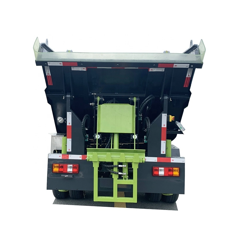 4m3 Self-Loading Compressed Garbage Truck Mounted DFAC 4X2 Pure Electric New Energy Vehicles Chassis for Transporting Garbage