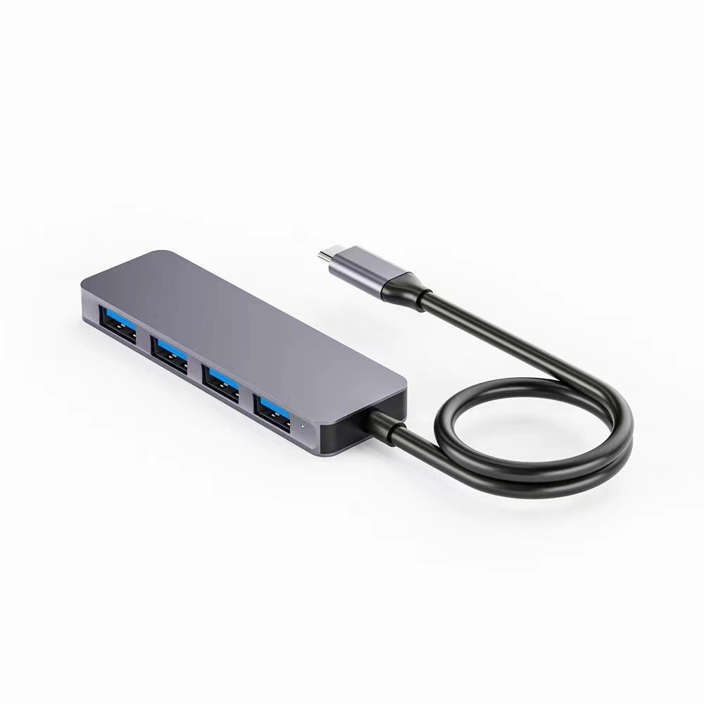 2023 Hot Sale USB High Speed Hub Type C to USB 4 Port Multi Splitter Adapter 4 in 1 USB 3.0 Hub OTG Type-C Hub for MacBook PRO PC Computer Accessories